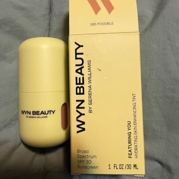 NWT Wyn Beauty Serena Williams Hydrating Skin Tint SPF 30 Shade 285 Possible - Picture 2 of 8